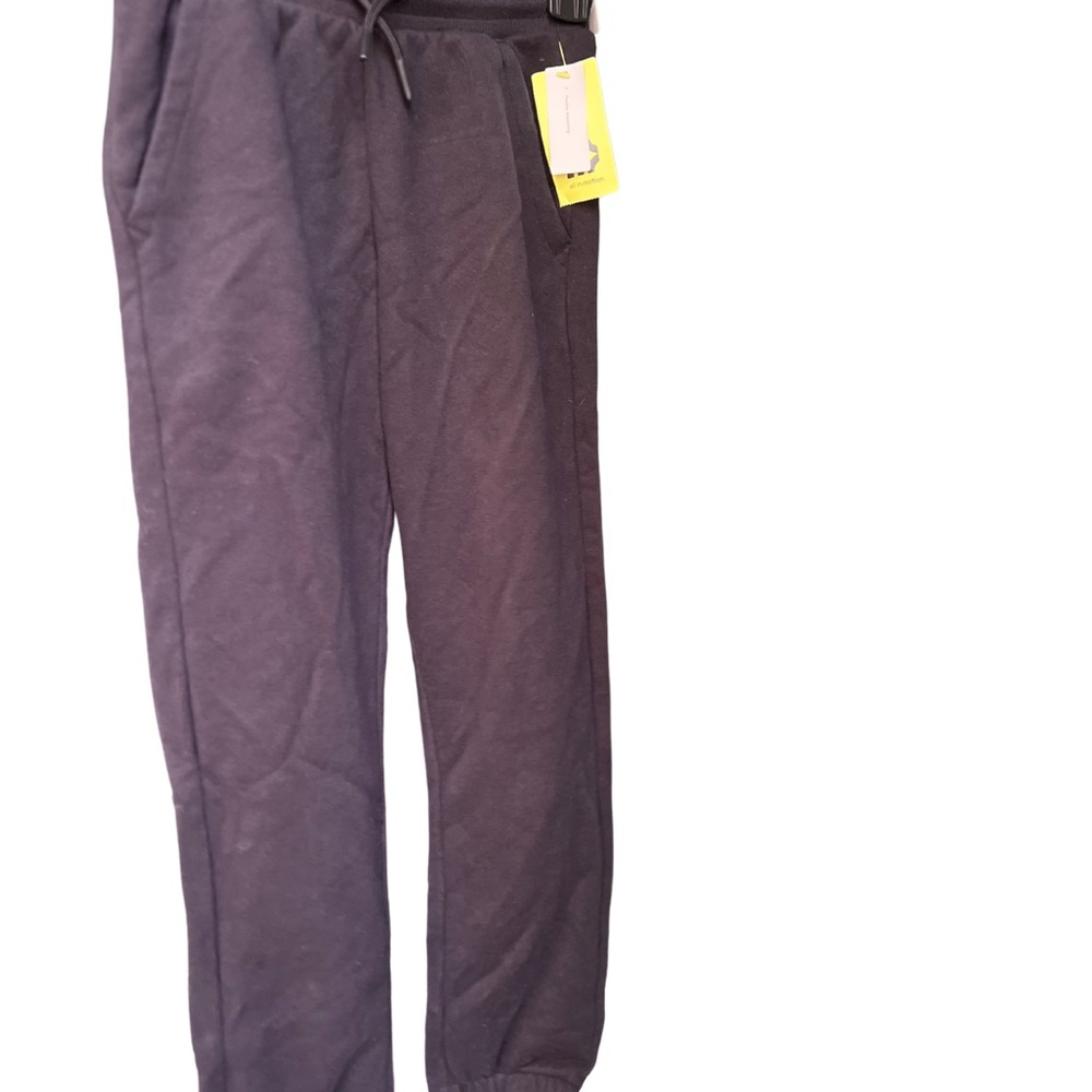 Boys' Fleece Jogger Pants - All In Motion M 8 Black